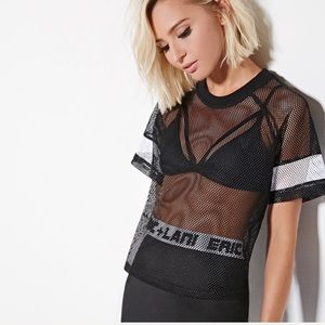 Eric+Lani Mesh Top